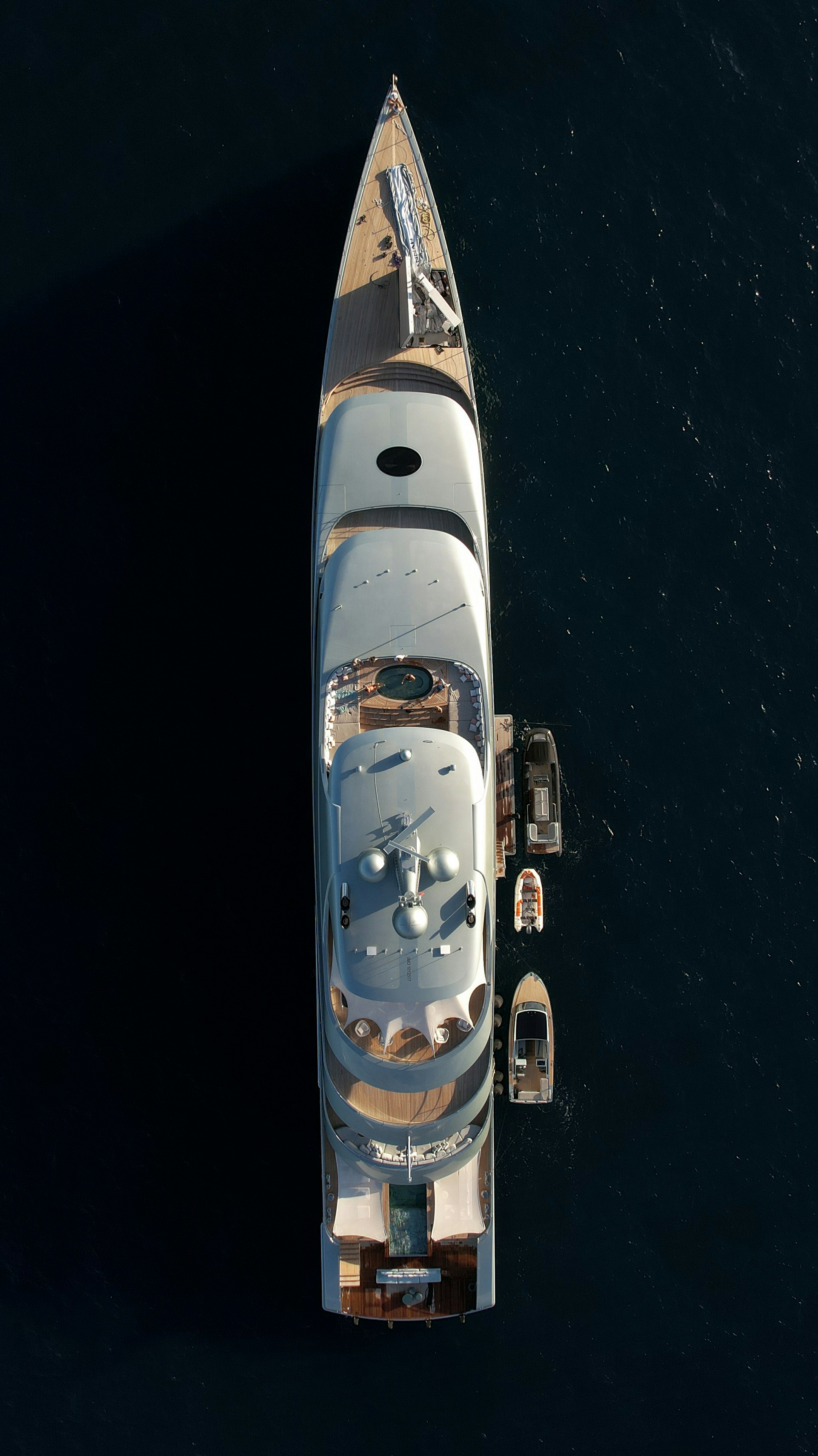 Mediterranean superyacht at sea — luxury charter experience